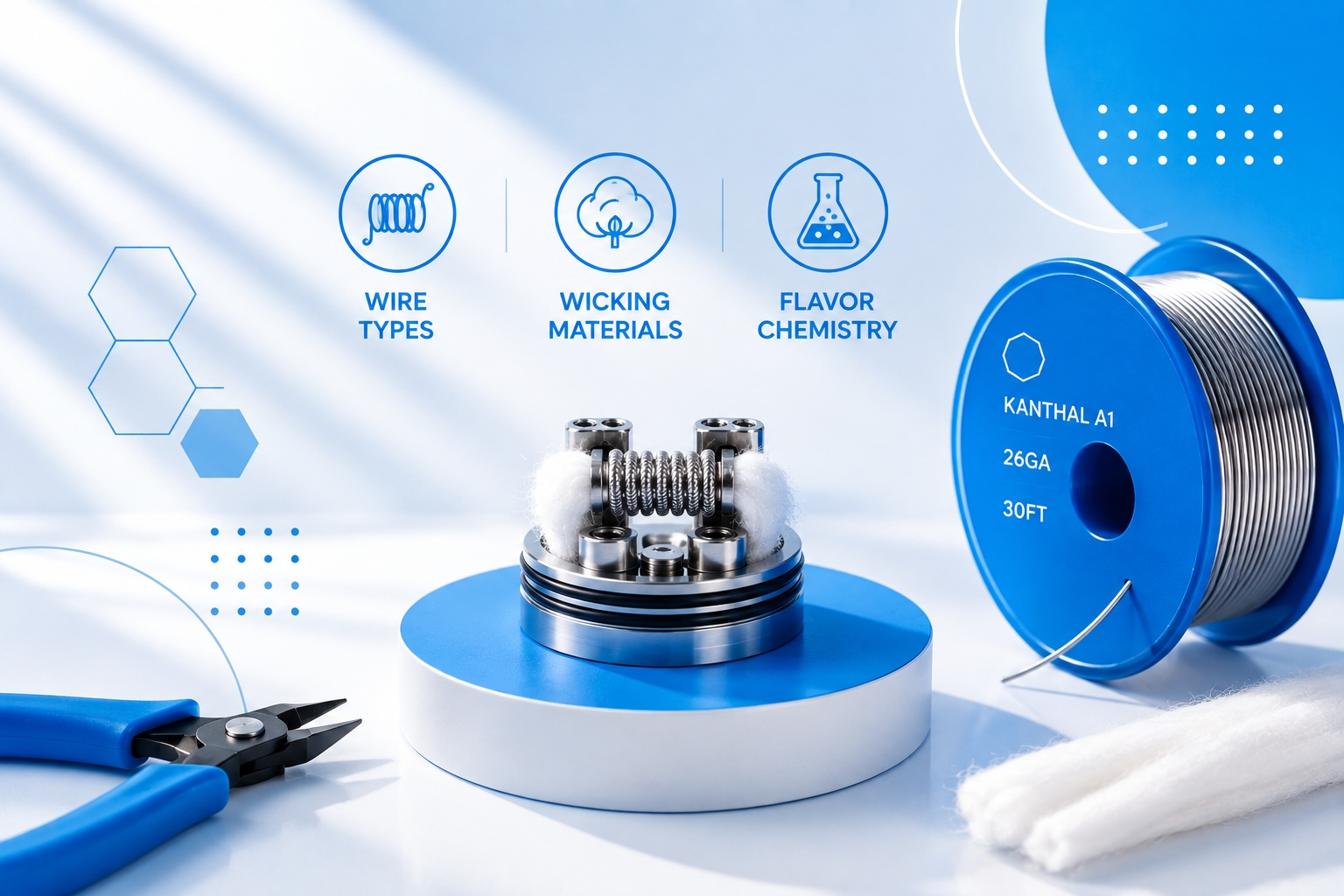 Coil Building 101: Wire Types, Wicking Materials, and Flavor Chemistry